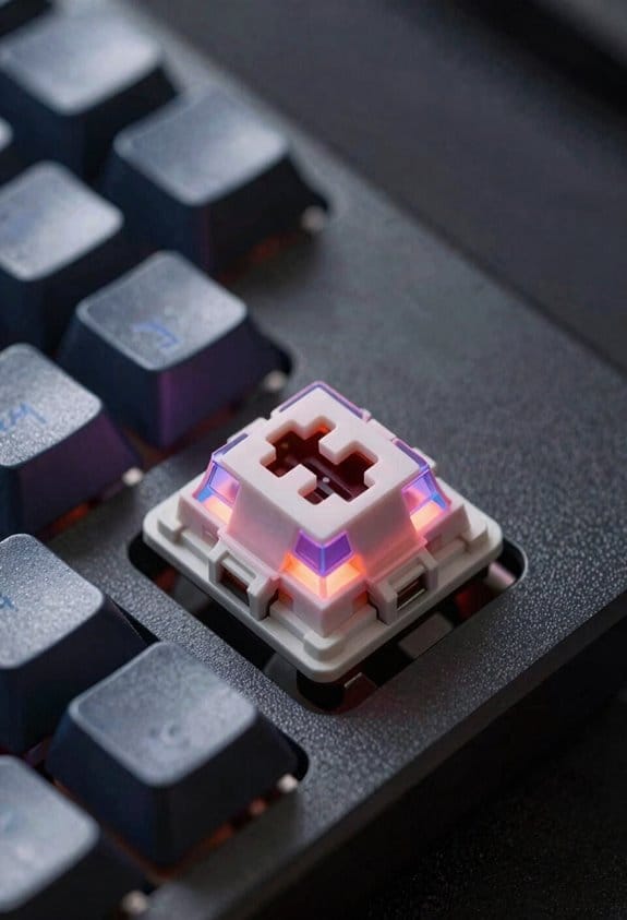 box switches ensure universal stable keycap fit