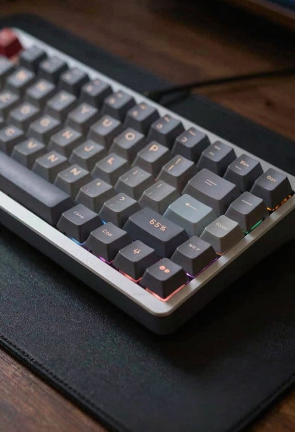 compact 65 keyboard for professionals