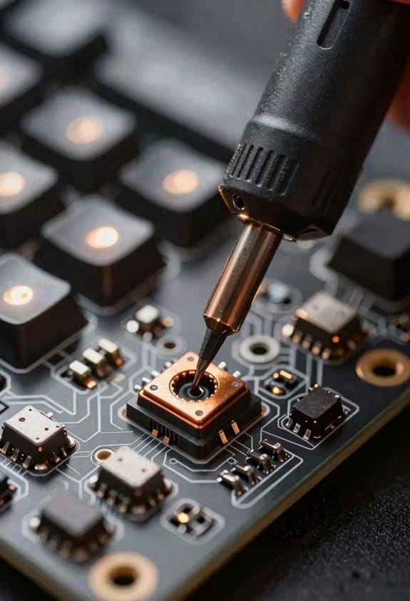 desoldering tools remove switches safely