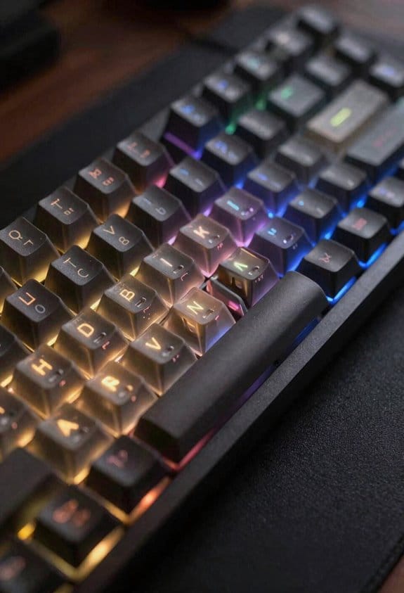 longer travel mechanical typing technique