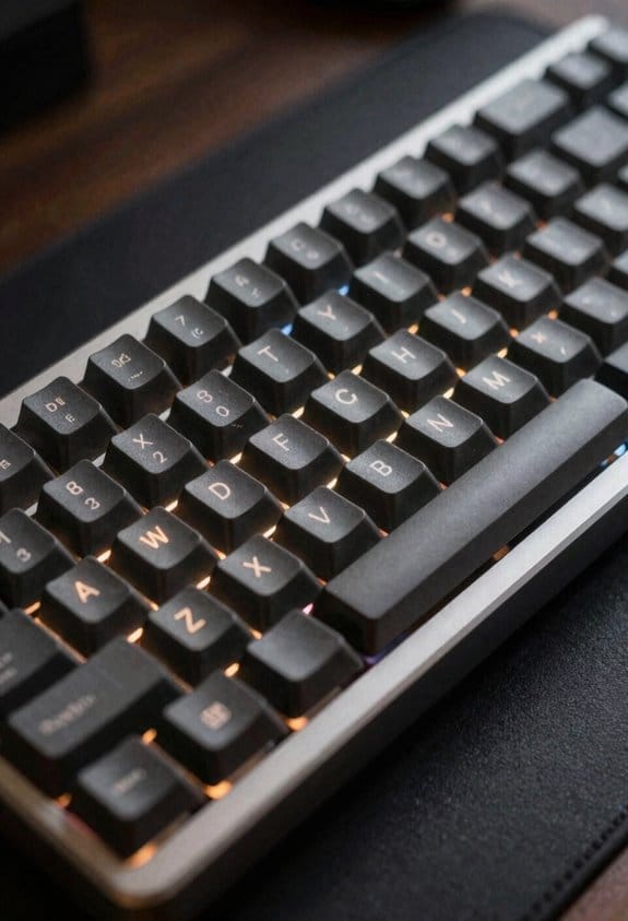 low profile keyboard for pet hair