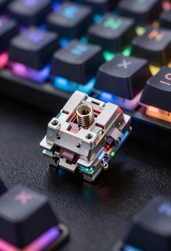 lower force tactile key longevity