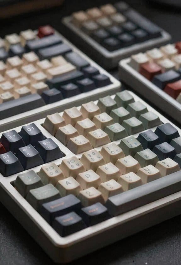 modular dividers maximize keycap capacity