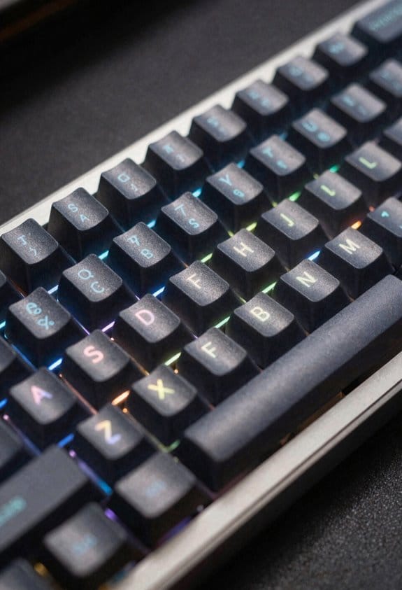 short low force tactile efficiency