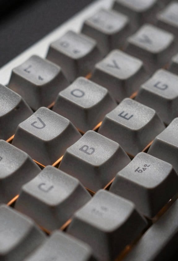 thicker pbt yields smoother thock
